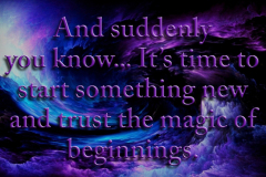 MAGIC OF BEGINNINGS